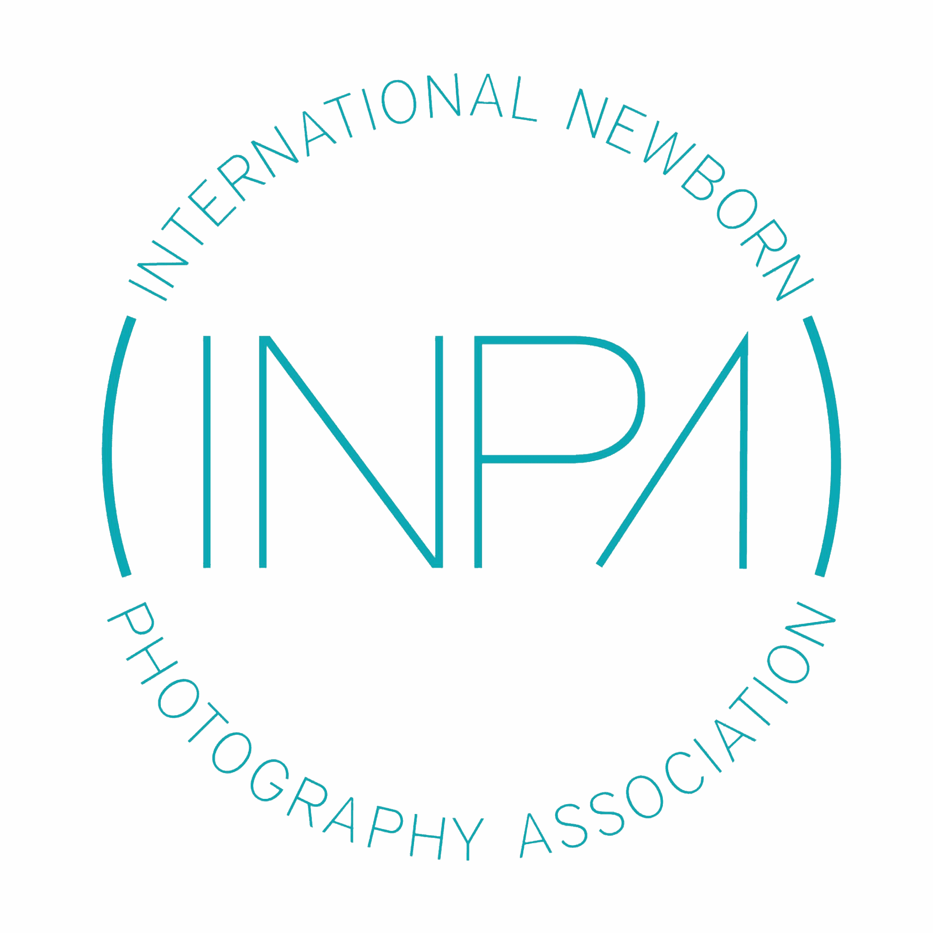 The international newborn photography association logo.