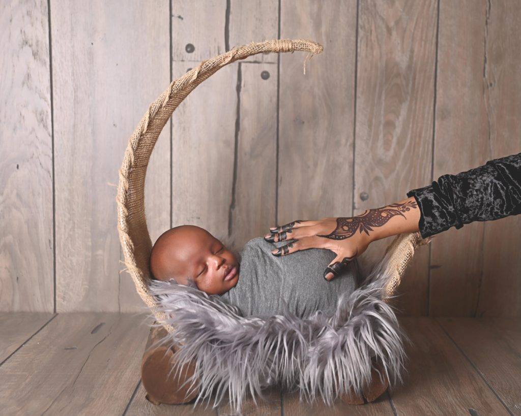 Newborn Photography done in the studio, Saint Paul Minnesota