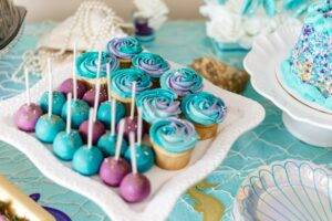 The little mermaid birthday party.