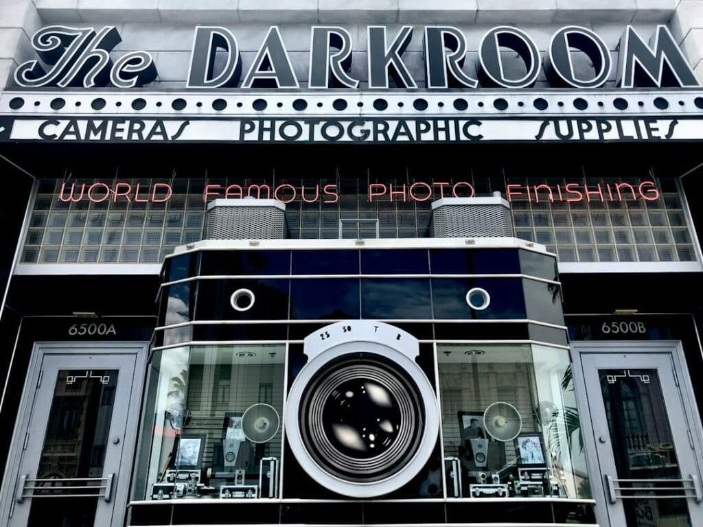 The Darkroom signage — what to look for when choosing darkroom photography classes