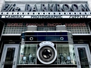 The Darkroom signage — what to look for when choosing darkroom photography classes